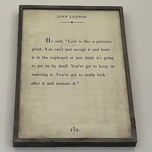 Sugarboo & Co John Lennon Sign